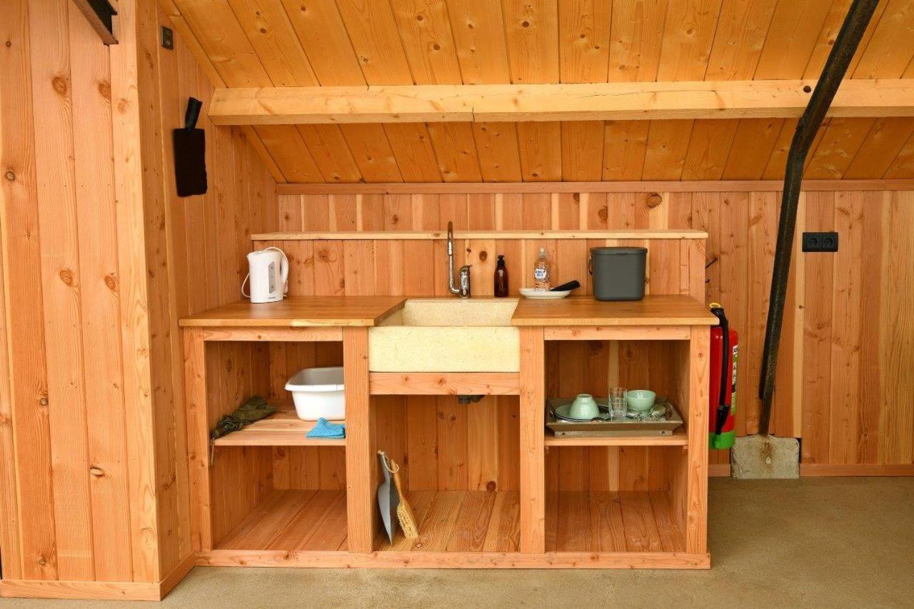 Natuurslaapkamer De Zaadeest Boskamer Lomm Bagian luar foto